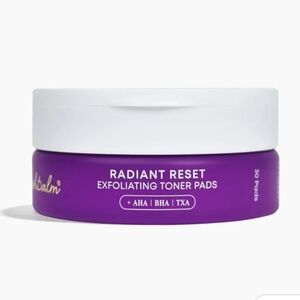 Bushbalm Radiant Reset Exfoliating Toner Pads 30 Count BNIB